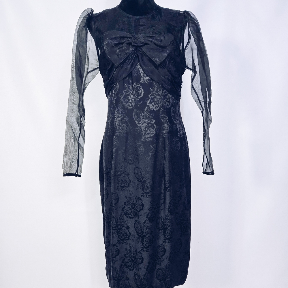 Vintage Organza Dress - Picture 4 of 11